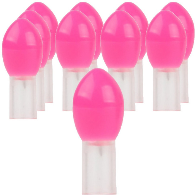 999피싱 왕방울 야간 전자 케미 헤드 대물 밤 낚시 핑크, 10개