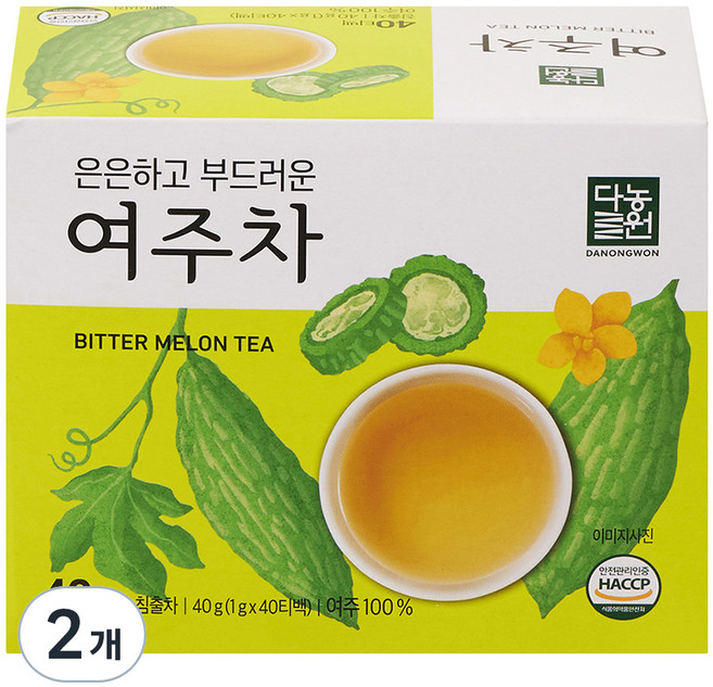 다농원 여주차, 1g, 40개입, 2개