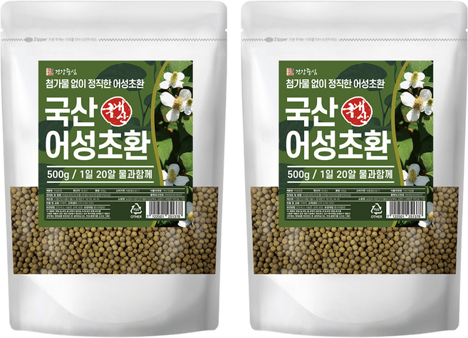 건강중심 어성초환, 500g, 2개