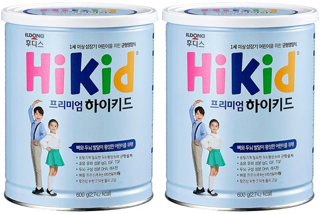일동후디스 프리미엄 하이키드 600 g, 600g, 2개 - 쿠팡