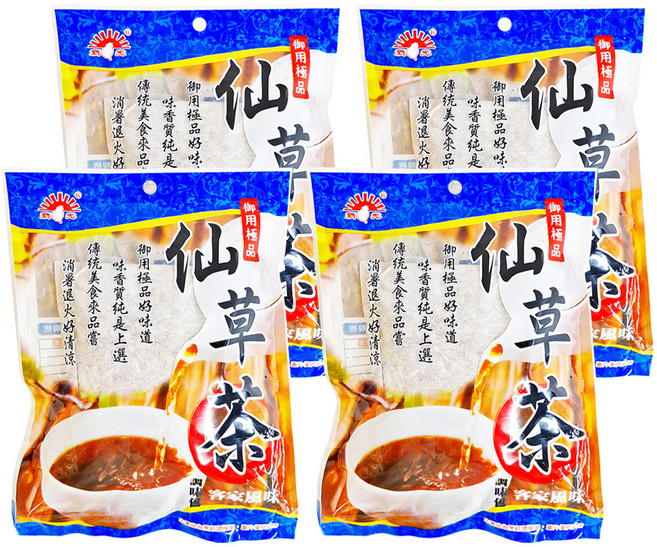 新光洋菜 仙草茶調味包, 100g, 1入, 4包
