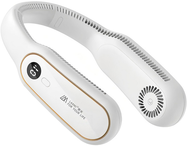 LARMi 樂米 無葉掛脖風扇, LM12, 白色