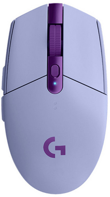 羅技G LIGHTSPEED 無線電競遊戲滑鼠, G304, 紫色