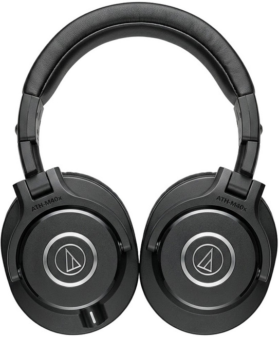 audio-technica 鐵三角 Wired 耳罩式 監聽耳機 Closed-back Black 40mm Driver ATH-M40x