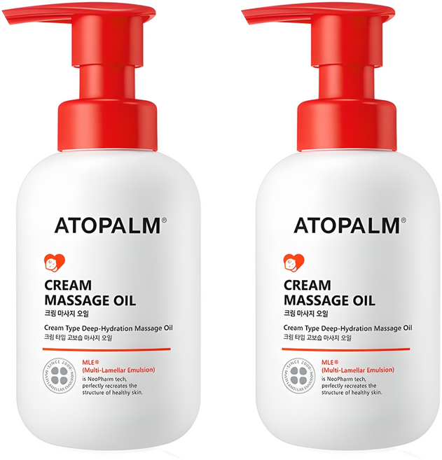아토팜 크림 마사지오일, 200ml, 2개