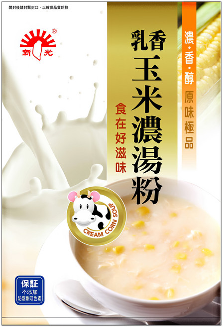 新光洋菜 乳香玉米濃湯粉, 1kg, 1袋