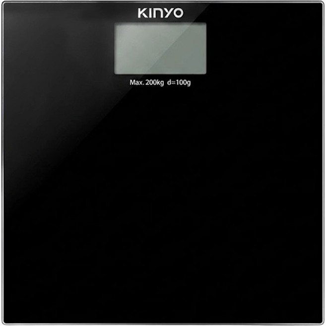 KINYO 大螢幕電子體重計, DS6585, 1個, Black