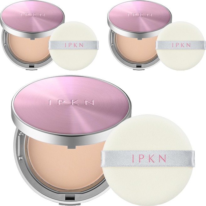 IPKN 12.5 香水保濕乾性肌蜜粉餅 15g, 21號, 3個
