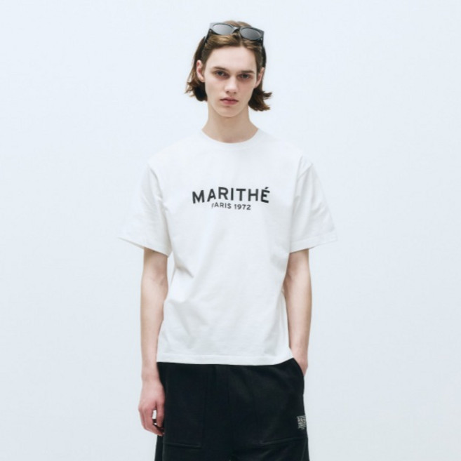 마리떼프랑소와저버 남녀공용 REGULAR LOGO TEE