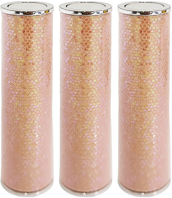 YNM 糖果蜂蜜潤唇膏 柔潤絲滑 滋潤保護雙唇 持久保濕, 橘紅, 3g, 3支