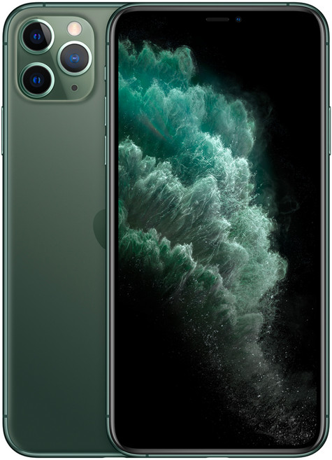 Apple 아이폰 11 Pro 자급제, 64GB, 미드나잇 그린
