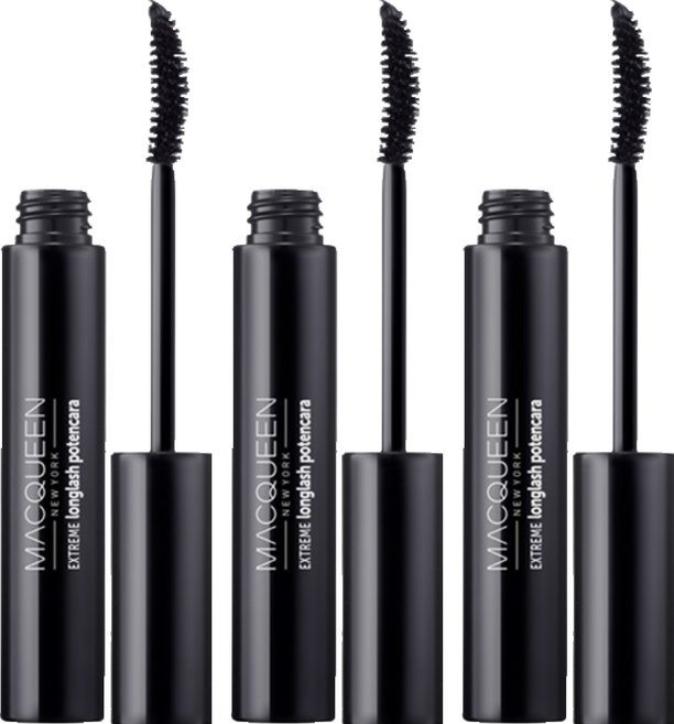 맥퀸뉴욕 익스트림 롱래쉬 포텐 마스카라 8.5g, 3개