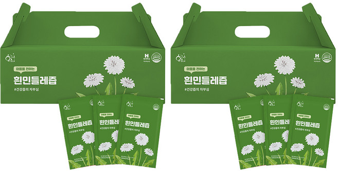 황금이네 흰민들레즙 진액 엑기스 100ml 30포, 3L, 2개