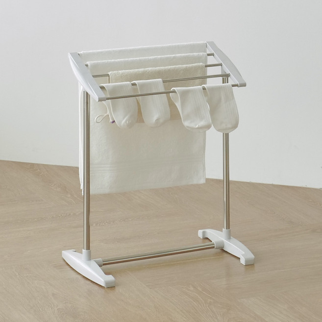 흥화신바람 국내생산 미니 실내 건조대 1단