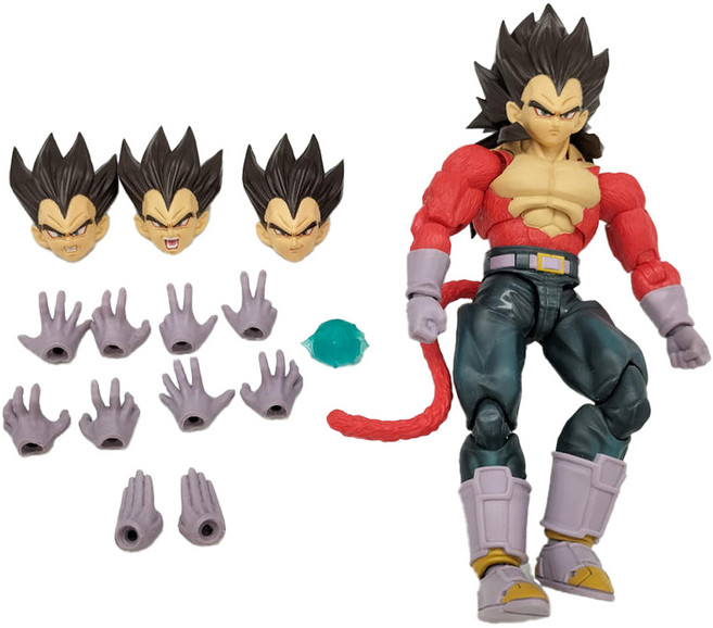 BANDAI S.H.Figuarts 七龍珠GT 超級賽亞人 BD63911 4 貝吉塔 10歲以上, 1個