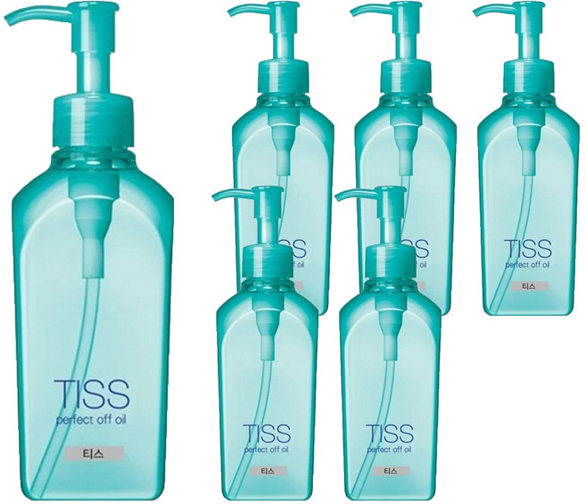티스 퍼펙트 오프 클렌징 오일, 230ml, 6개
