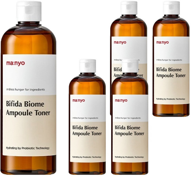 마녀공장 비피다 바이옴 앰플 토너, 400ml, 5개