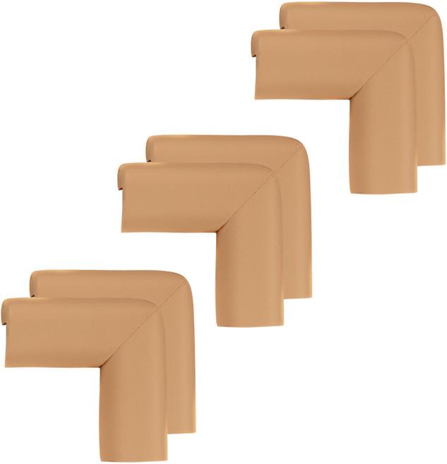 아가드 코너보호대 고급형, 우드, 6개