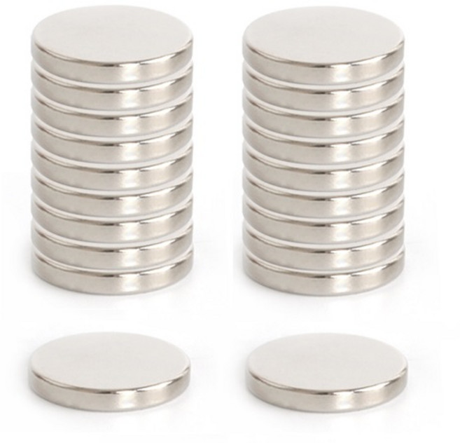 강력 원형자석 20파이 x T 3mm, 20개