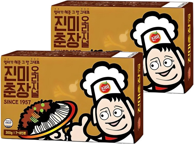 진미 춘장 오리지널, 300g, 2개