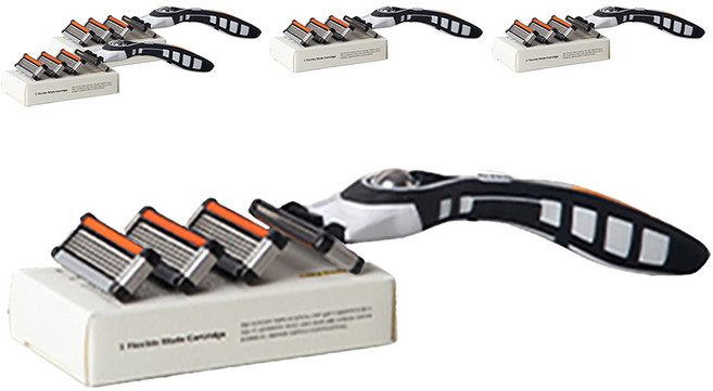 레이지소사이어티 5중날 면도기세트, 5세트