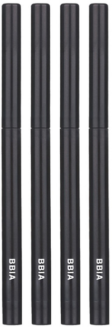 삐아 라스트 오토 젤 아이라이너 0.3g, 01느와르, 4개