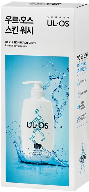 우르오스 스킨워시, 500ml, 1개 - 쿠팡