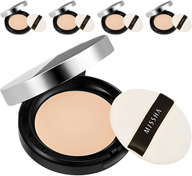 미샤 프로터치 파우더 팩트 10g, 21호, 5개