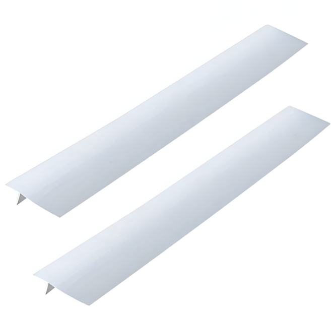 센스팡 잘라쓰는 틈새 실리콘 커버, 화이트, 2개