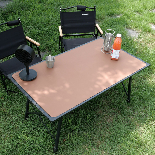 아이두젠 롤 테이블 가죽 커버, 브라운