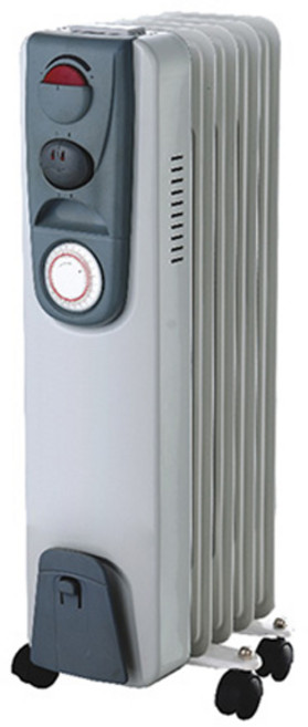 유로파크 타이머형 자동온도조절 이동식 5핀 라디에이터, EU-05T