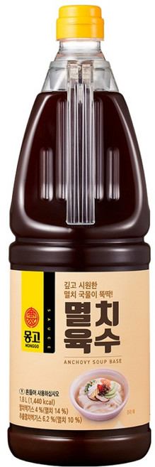 몽고식품 멸치육수, 1.8L, 1개