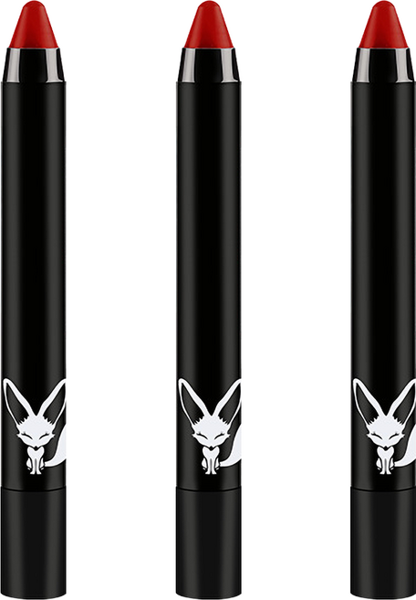 르나르도 립 크레용 2g, M03 비비드 레드, 3개