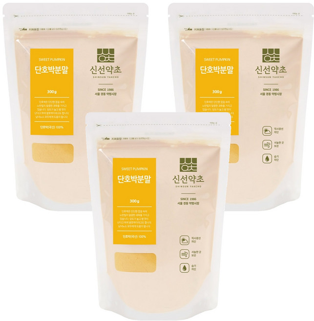신선약초 단호박분말, 300g, 3개