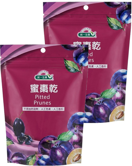 統一生機 蜜棗乾, 2包, 250g
