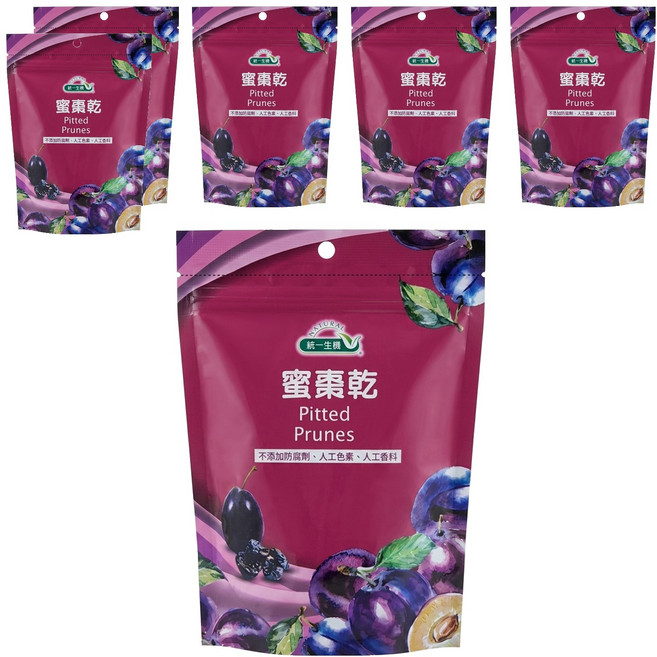 統一生機 蜜棗乾, 250g, 6包