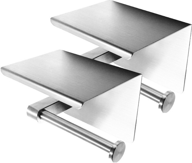 스텐선반형 휴지걸이, 2개
