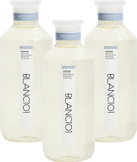 블랑101 유아 세탁 세제 시그니처, 1L, 3개