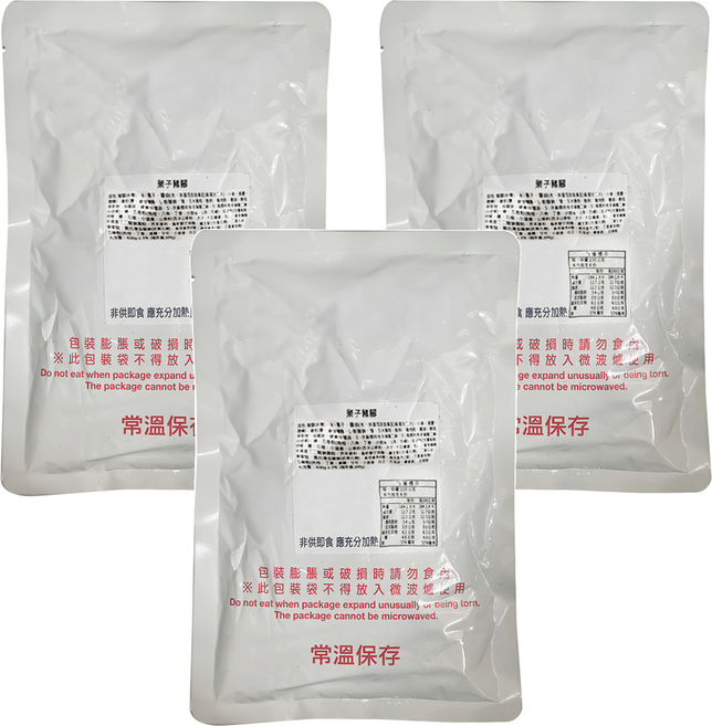 小沈爺 栗子豬腳, 3包, 400g