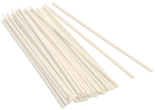 제로캔들 발향좋은 고압축 리드 디퓨저 섬유 스틱 4mm 30cm, 아이보리, 1개, 100개