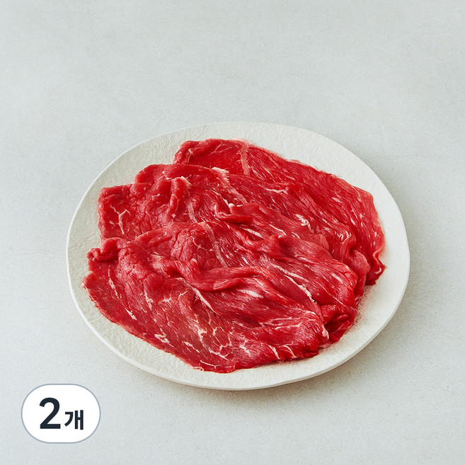 호주산 앞다리 샤브샤브용 (냉장), 300g, 2개