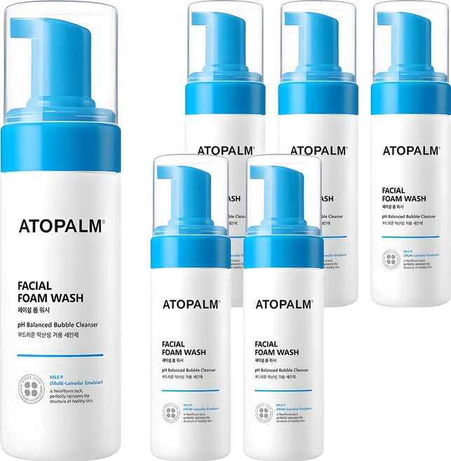 아토팜 페이셜 폼 워시, 150ml, 6개 - 쿠팡