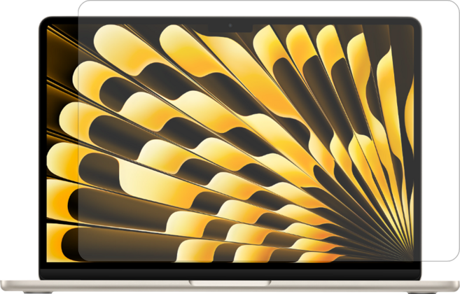 YADI 亞第 BL防眩抗反光濾藍光 水之鏡保護貼 Apple MacBook Air M5 A3449 2026專用 PF4HAGBL-AP-AIR-136-22, 1個