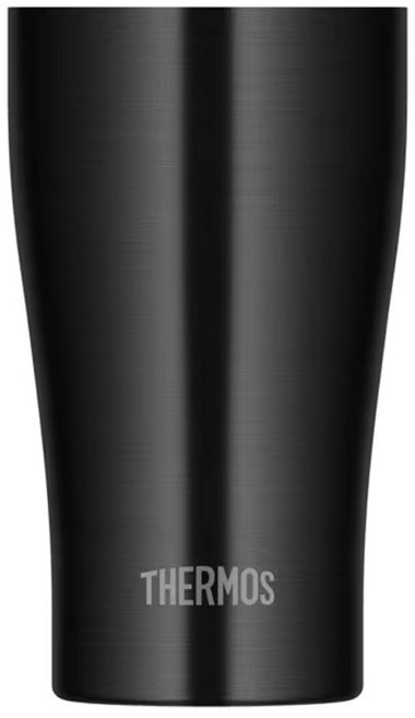 THERMOS 膳魔師 不鏽鋼真空冰沁杯 JDY-340C BK, 340ml, 1個, 黑色