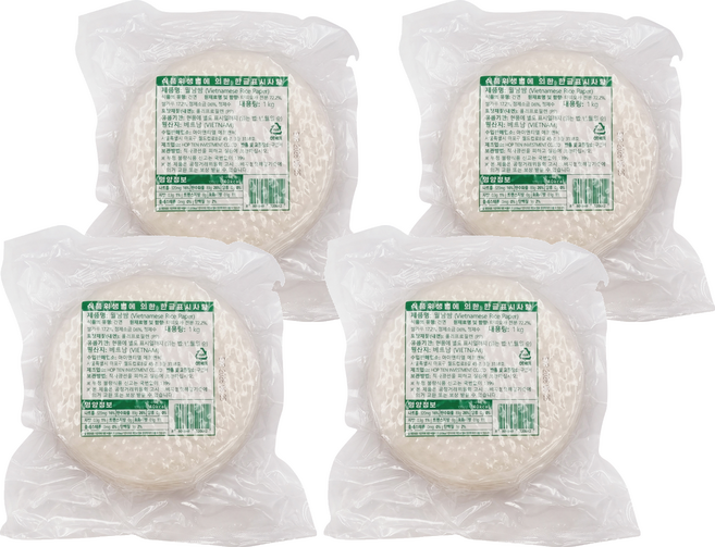 Cook Shop 越南春捲米紙, 1kg, 4個