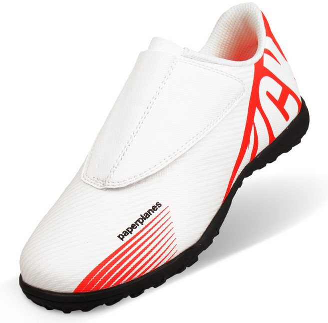 페이퍼플레인키즈 아동용 끈없는 찍찍이 축구화