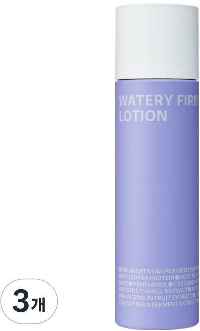 아이소이 워터리퍼밍 로션, 130ml, 3개