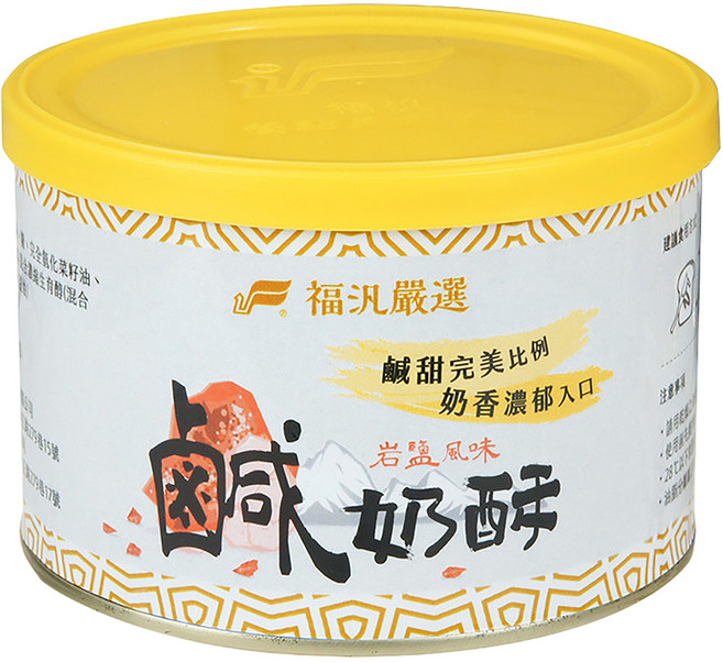 FUFANN 福汎 鹹奶酥, 380g, 1罐