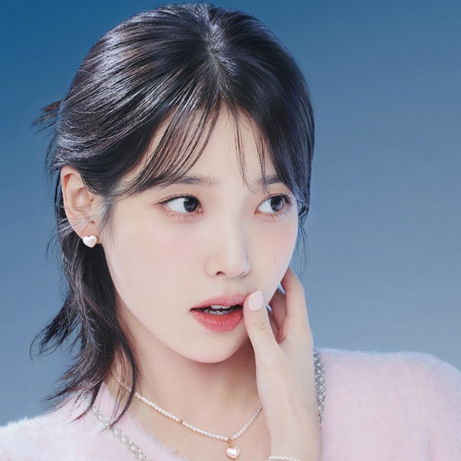 J.ESTINA 女性瑪麗爾珍珠愛心耳環 S + 購物袋組合