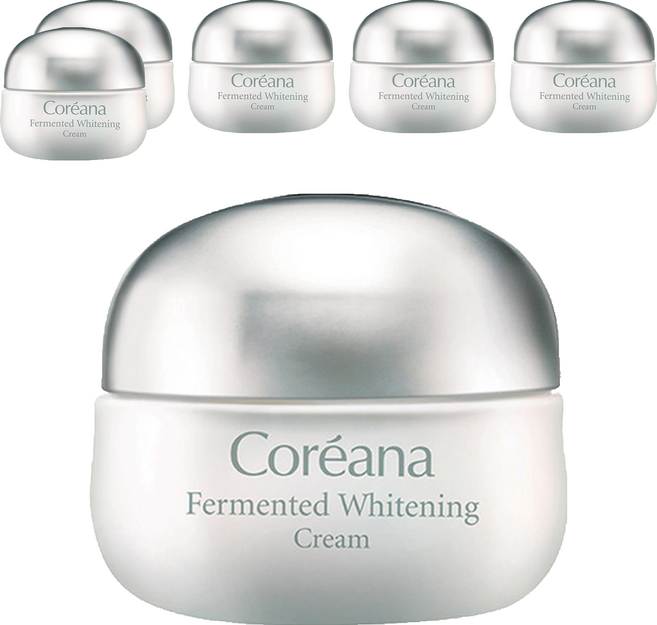 코리아나 발효 화이트닝 크림, 50ml, 6개